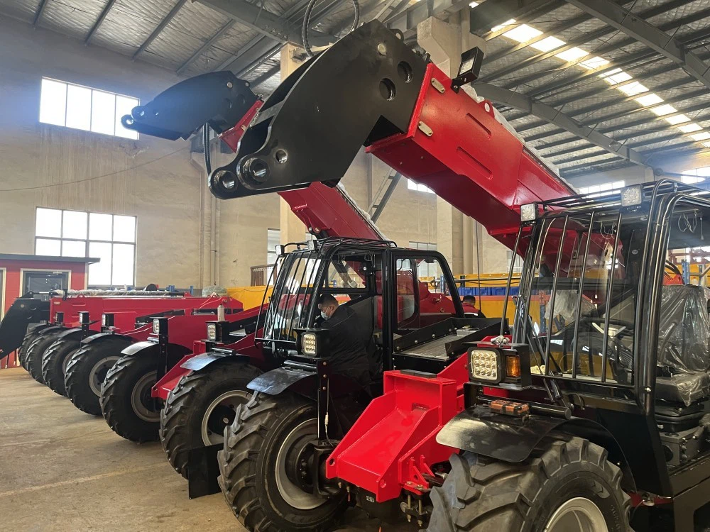 telescopic articulated wheel loaders 1